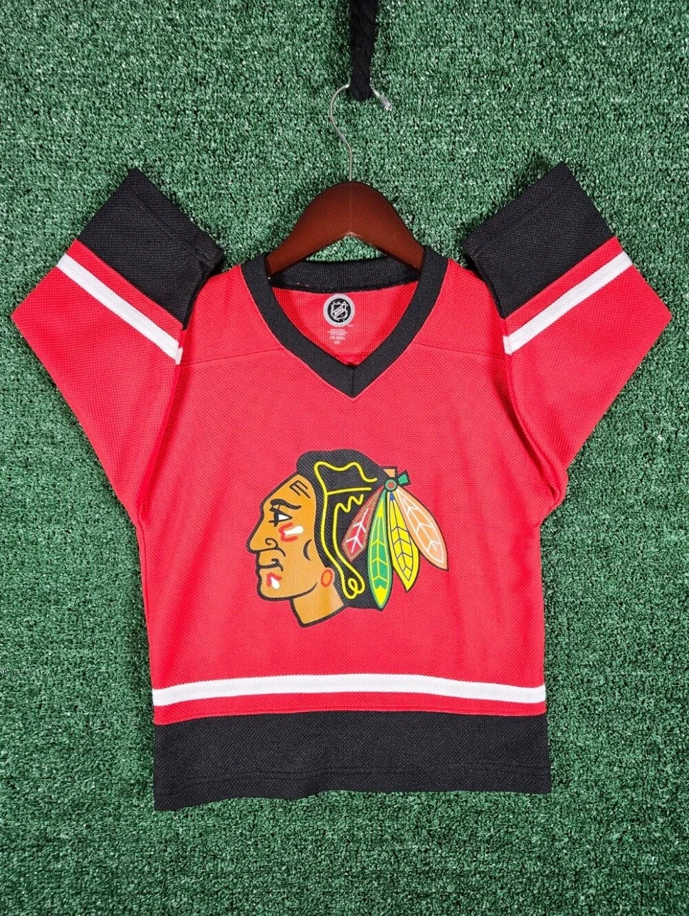 NHL Chicago Blackhawks Kids Hockey Jersey / Kids Size XS 4/5
